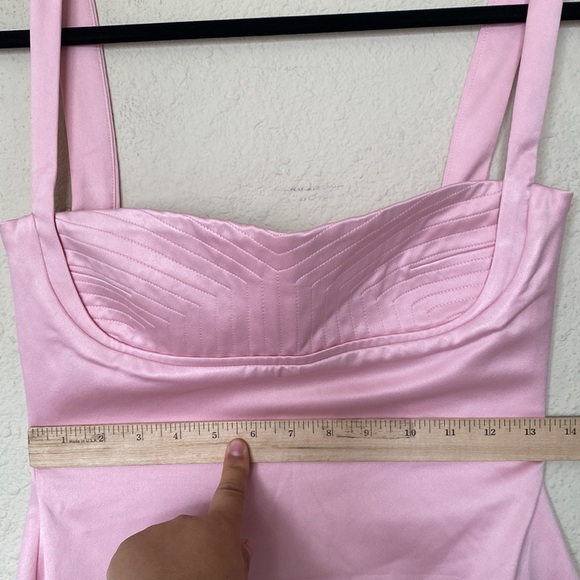 HOUSE OF CB 'Kara' Pink Quartz Mini Dress NWOT size Small - Picture 7 of 16